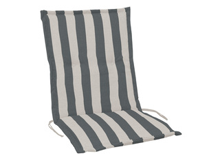 Monza Low 445 Cushion Gray-Beige Striped